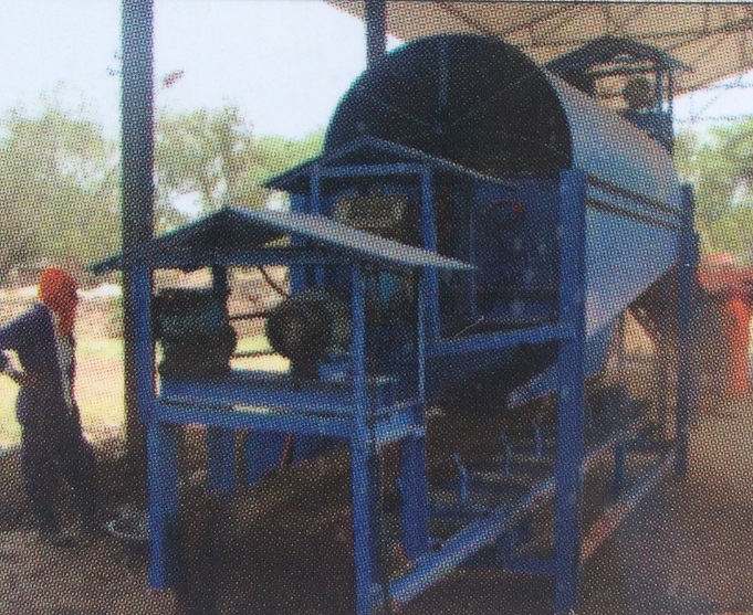 Compost discount sieve machine